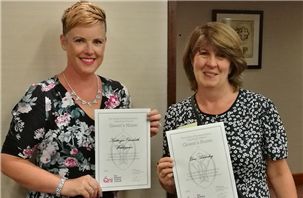 Dr Una Adderley and Kathryn Waldegrave from the School of Healthcare have been awarded the prestigious title of Queen's Nurse.