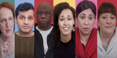 Headshots of the actors in the COVID and Me - Vaccine stories