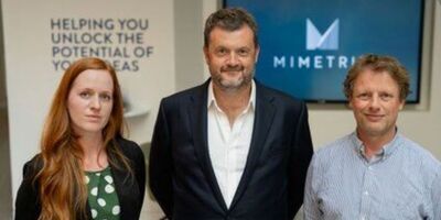 Mimetrik founders. Left to right: Dr. Cecilie Osnes, Dr. Alyn Morgan & Professor Andrew Keeling