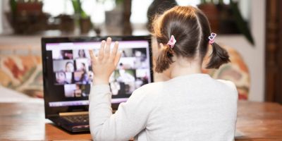 Child on laptop
