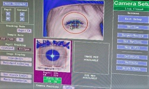 Image of cognitive motor testing software