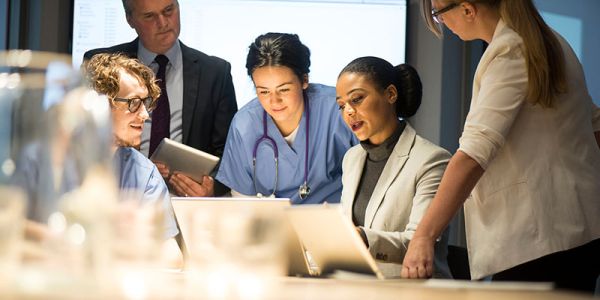 medical professionals representing short courses