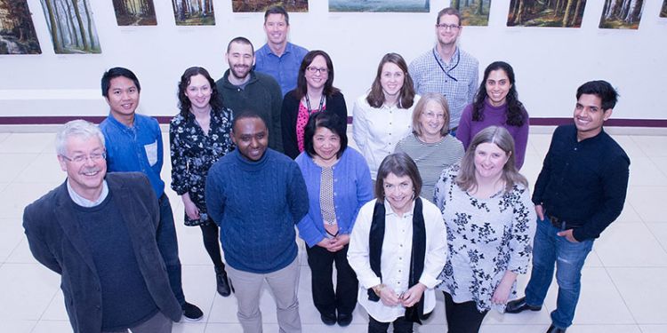 The melanoma research group.