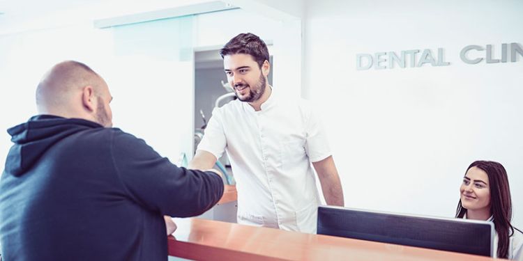 Image representing a School of Dentistry graduate in the workplace