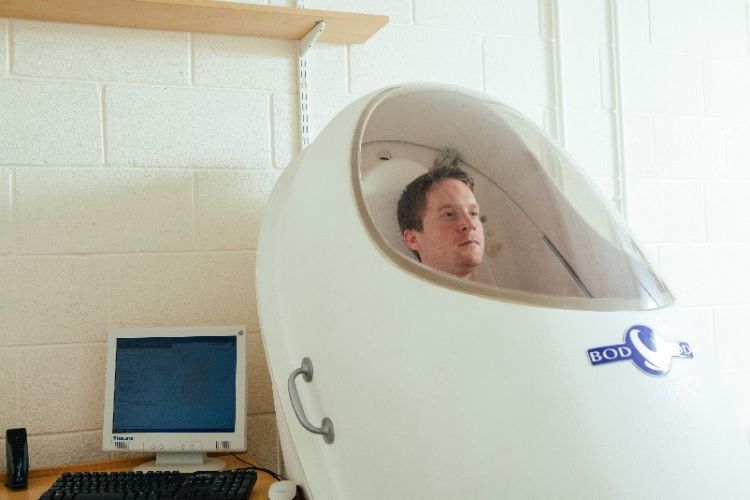 Bodpod facility in use