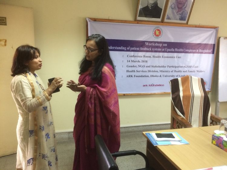 RESPOND research project - Dr Rumana Huque - Dr Ayesha Afroz 