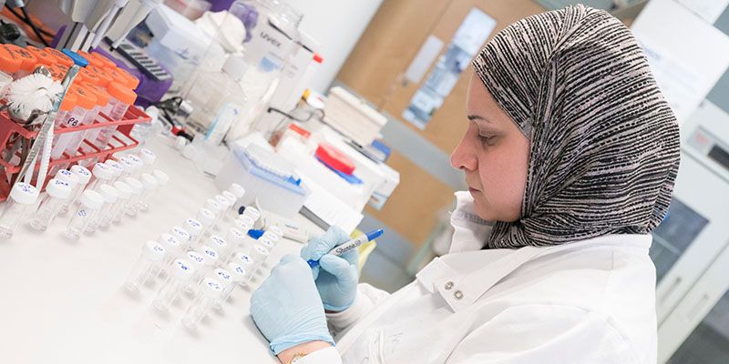 Clinical facilities at the School of Dentistry at the University of Leeds.