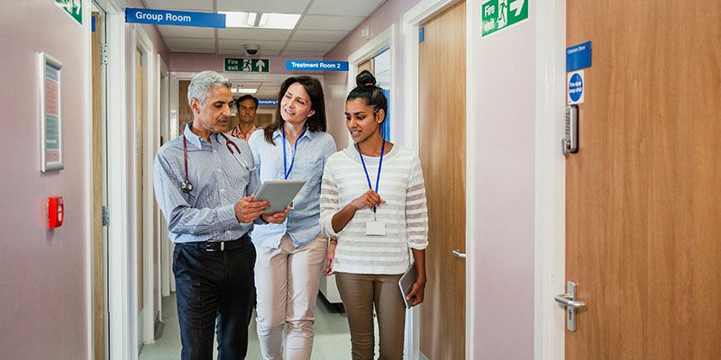 Medical professionals representing Complex Interventions research